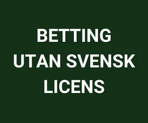 betting utan svensk licens
