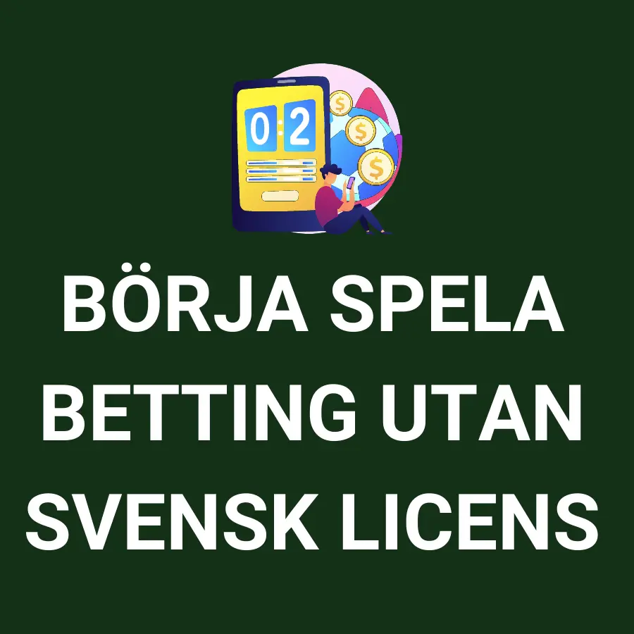 Betting utan svensk licens - Pay n Play på utländska spelsidor